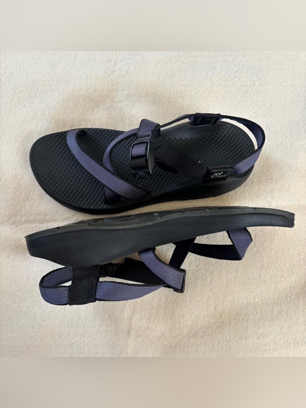 Chaco Black and Dark Gray Women's Outdoor Strap Sandals Size W9 - Picture 5 of 13